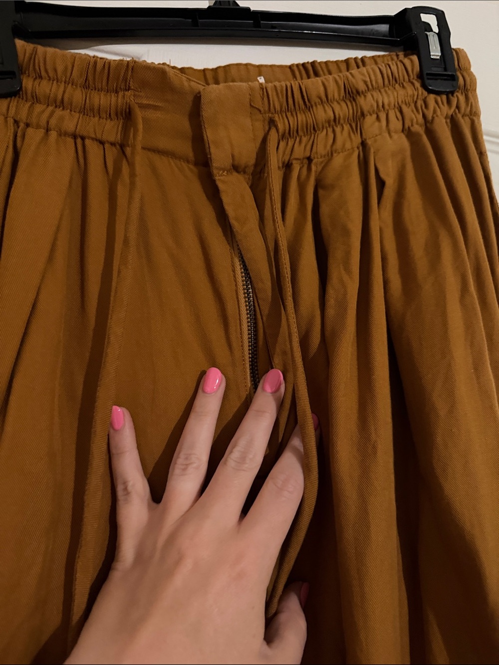 Free People Palash Rust Cargo Jogger Pants - Picture 7 of 8